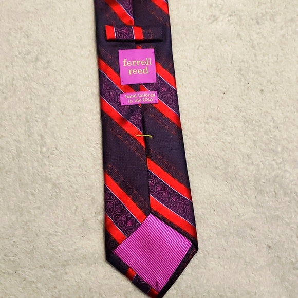 Ferrell Reed silk Necktie - Picture 3 of 7